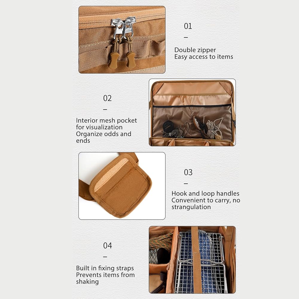 Amazon.com: Camping Storage Bag, 45L Large Capacity Tool